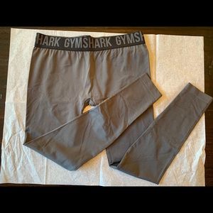 ❌SOLD‼️Gymshark Charcoal Seamless Leggings Size M